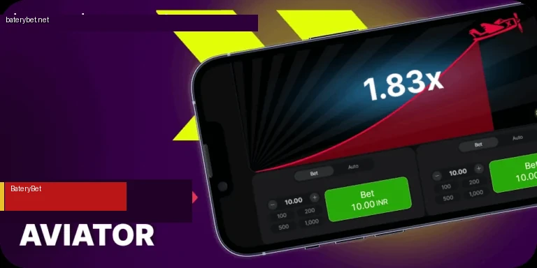 Aviator crash game at BateryBet