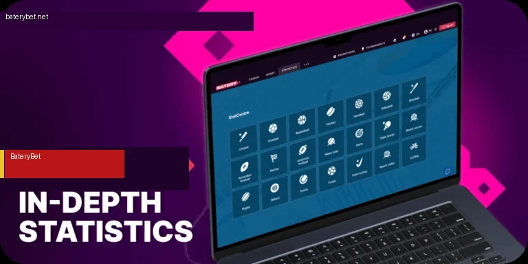 In-depth betting statistics